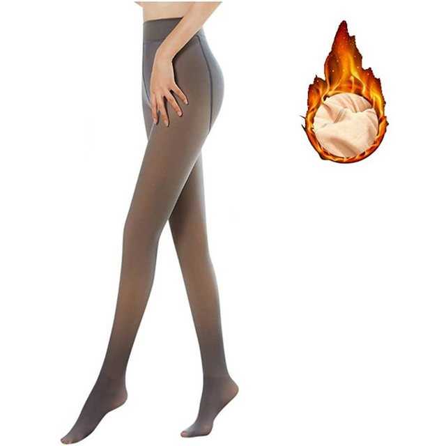 inwo socks Thermostrumpfhose Damen Thermostrumpfhosen (Panty Hosen Warme Leggings 1 St) Warmer Fleece Strumpfhose Gefütterte