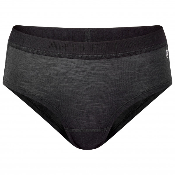 ARTILECT – Women’s Boulder 125 Hot Pant – Merinounterwäsche Gr XS schwarz/grau
