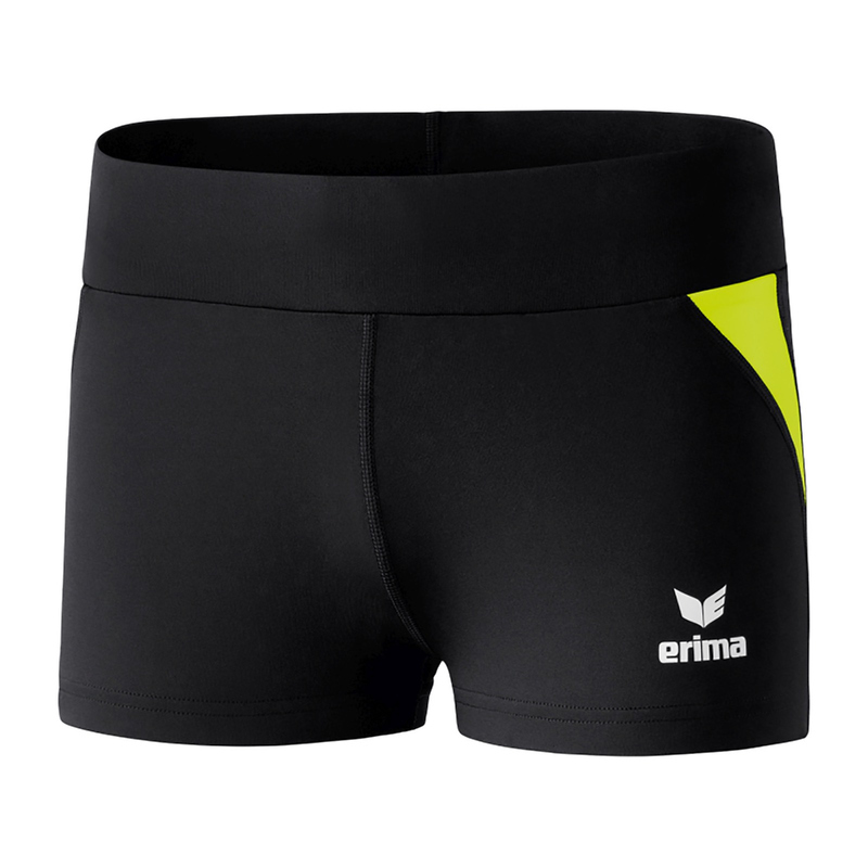 erima Athletic Hot Pants black/neonyellow 32