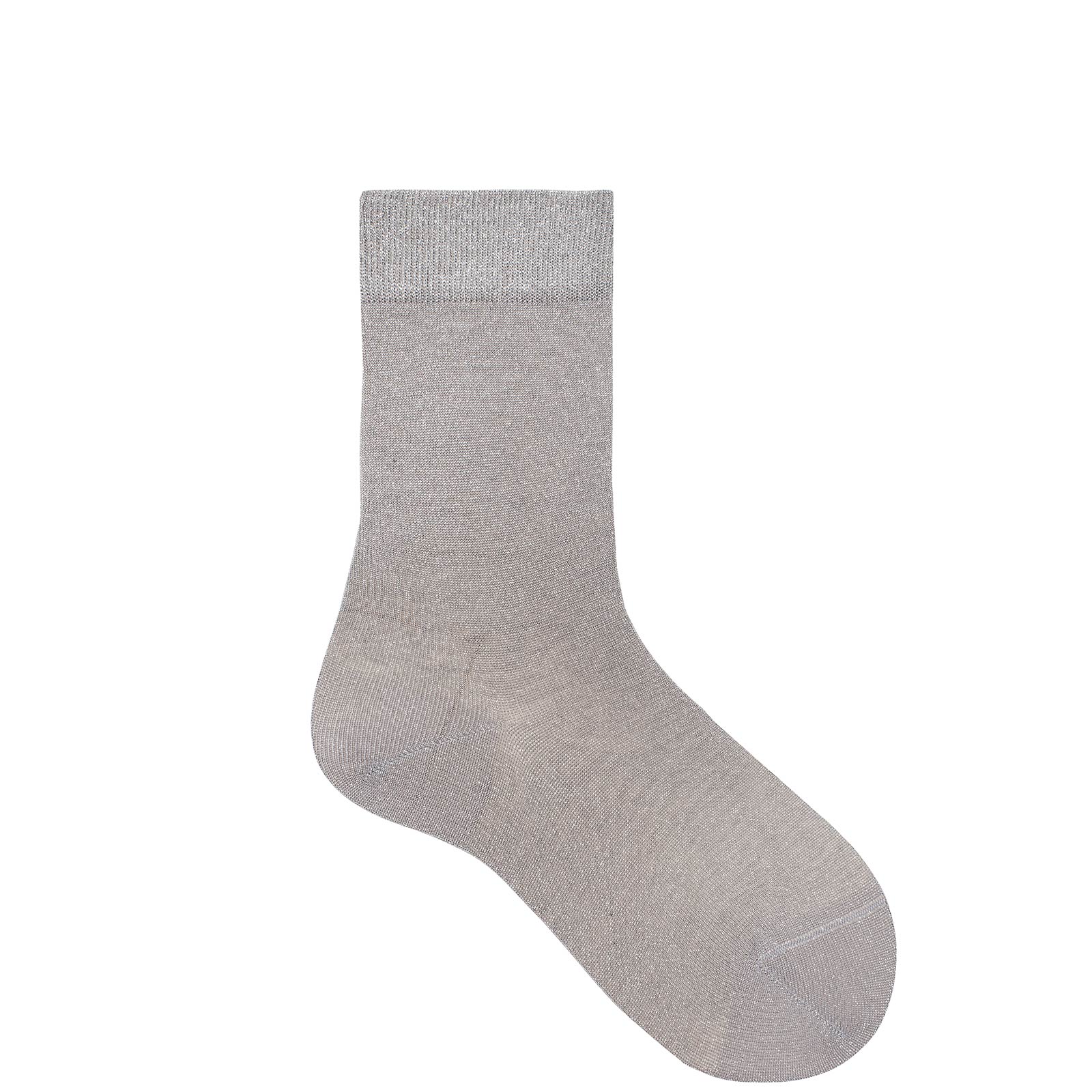 KUNERT Damen GLIMMER - 39/42 - Damen Socken mit modischem Glanz-Effekt - Lichtgrau (Grau)