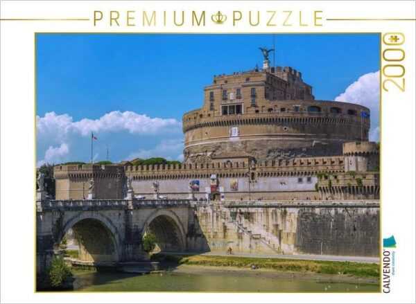 CALVENDO Puzzle CALVENDO Puzzle Castel Sant'Angelo 2000 Teile Lege-Größe 90 x 67 cm Foto-Puzzle Bild von Hanna Wagner, 2000 Puzzleteile
