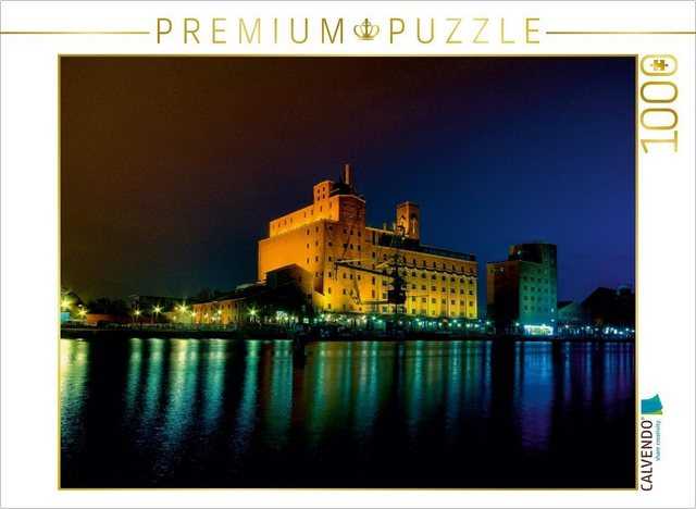 CALVENDO Puzzle CALVENDO Puzzle Duisburger Innenhafen / CH-Version 1000 Teile Lege-Größe 64 x 48 cm Foto-Puzzle Bild von HP-Grafik, 1000 Puzzleteile