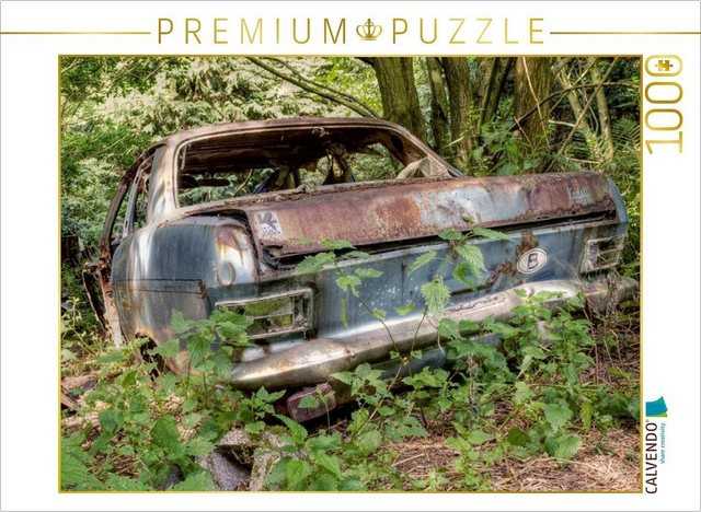 CALVENDO Puzzle CALVENDO Puzzle Rostlaube – Opel Kadett 1000 Teile Lege-Größe 64 x 48 cm Foto-Puzzle Bild von Sichtweisen, 1000 Puzzleteile