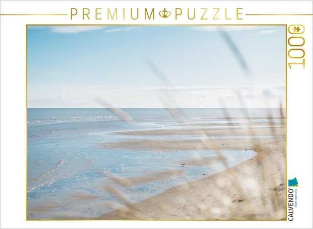 CALVENDO Puzzle CALVENDO Puzzle Sehnsucht Meer - Poesie der Stille 1000 Teile Lege-Größe 64 x 48 cm Foto-Puzzle Bild von Jana Mänz, 1000 Puzzleteile