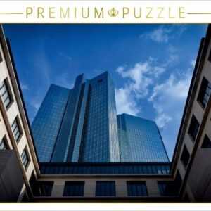 CALVENDO Puzzle CALVENDO Puzzle Twin Towers Deutsche Bank 1000 Teile Lege-Größe 64 x 48 cm Foto-Puzzle Bild von Markus Pavlowsky, 1000 Puzzleteile
