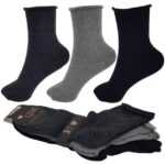 NEO-24 Gesundheitssocken 3er Pack Damen Socken “Anti Stress” Komfortbund Diabetikersocken venen (Spar-Packung, 3-Paar) Wellness für die Füße