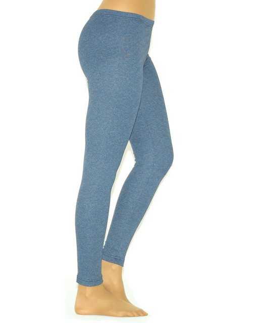 YESET Thermoleggings Thermo Leggings lang Hose Damen Fleece Gamaschen jeans S-34