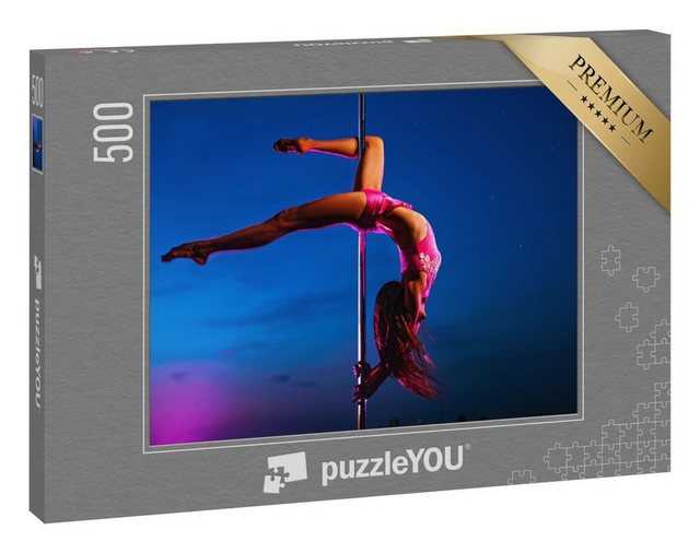 puzzleYOU Puzzle Sportlich und sexy: Pole Dance, 500 Puzzleteile, puzzleYOU-Kollektionen Erotik