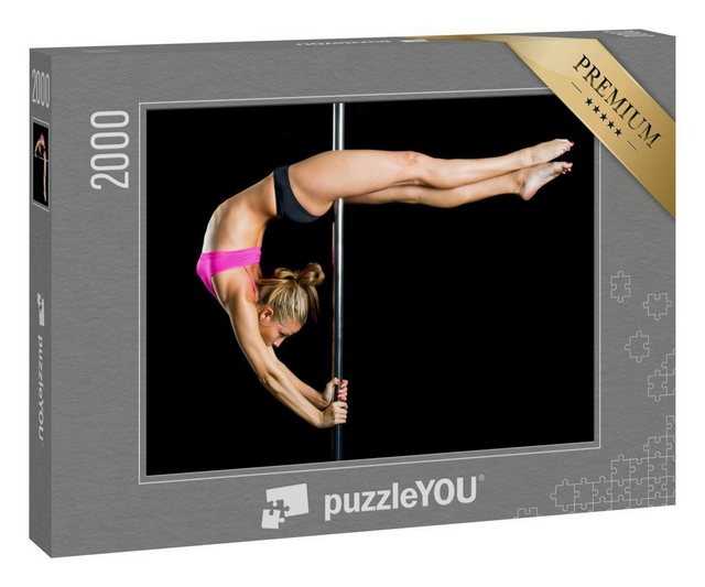 puzzleYOU Puzzle Sportlich und sexy: Position beim Pole Dance, 2000 Puzzleteile, puzzleYOU-Kollektionen Erotik