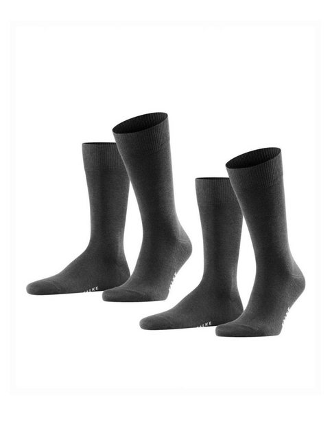 FALKE Businesssocken Socken, 2er-Pack (2-Paar)