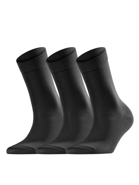 FALKE Businesssocken Socken, 3er-Pack (3-Paar)