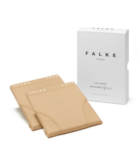 FALKE Slip 2-Pack (2-St) Softe Baumwolle mit Elasthan