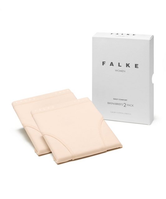 FALKE Slip 2-Pack (2-St) Softe Baumwolle mit Elasthan