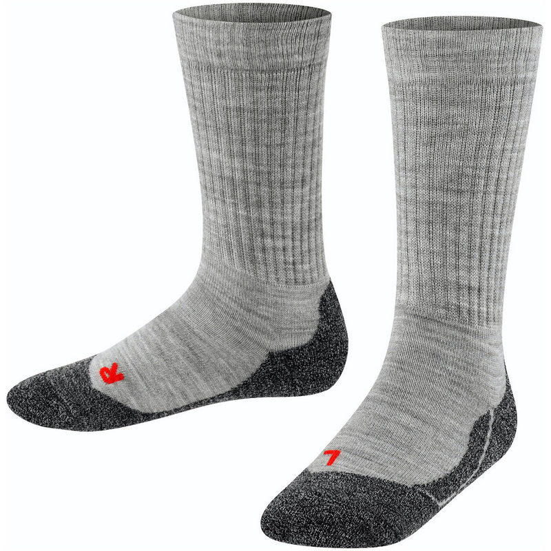 FALKE Active Warm Kindersocken m.grey mel 23-26