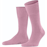 FALKE Airport Merino-Socken Herren light rosa 45-46