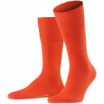 FALKE Airport Merino-Socken Herren ziegel 41-42