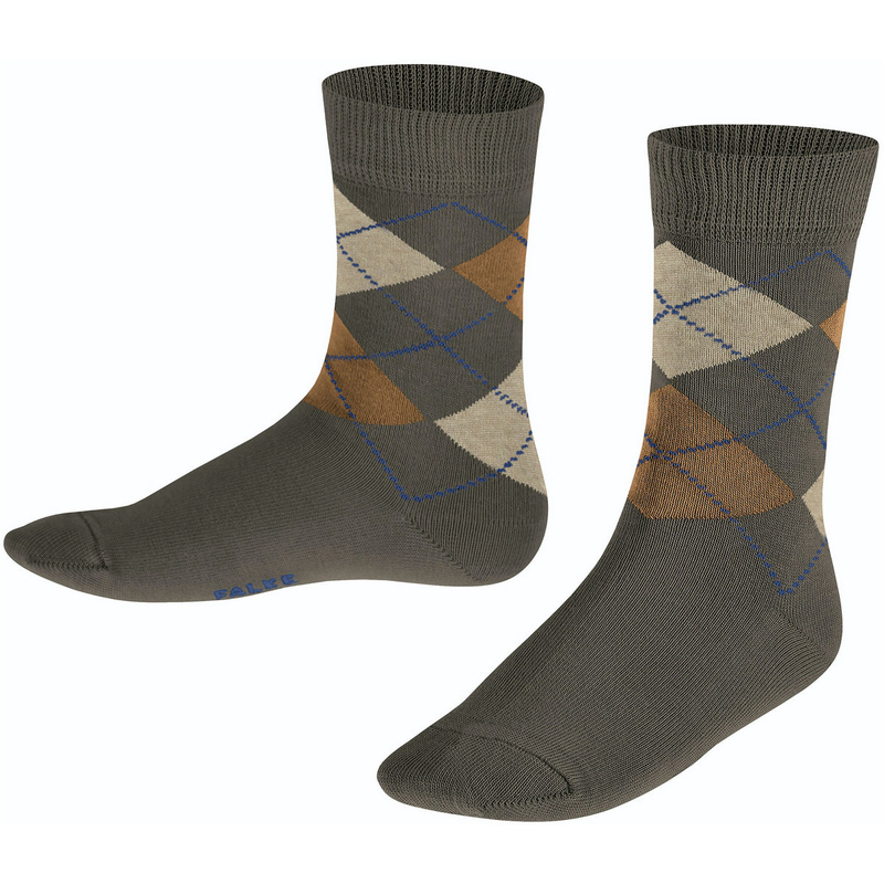 FALKE Classic Argyle Kindersocken muskat 31-34