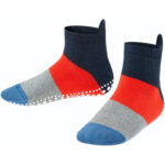 FALKE Colour Block Kindersocken navyblue m 35-38