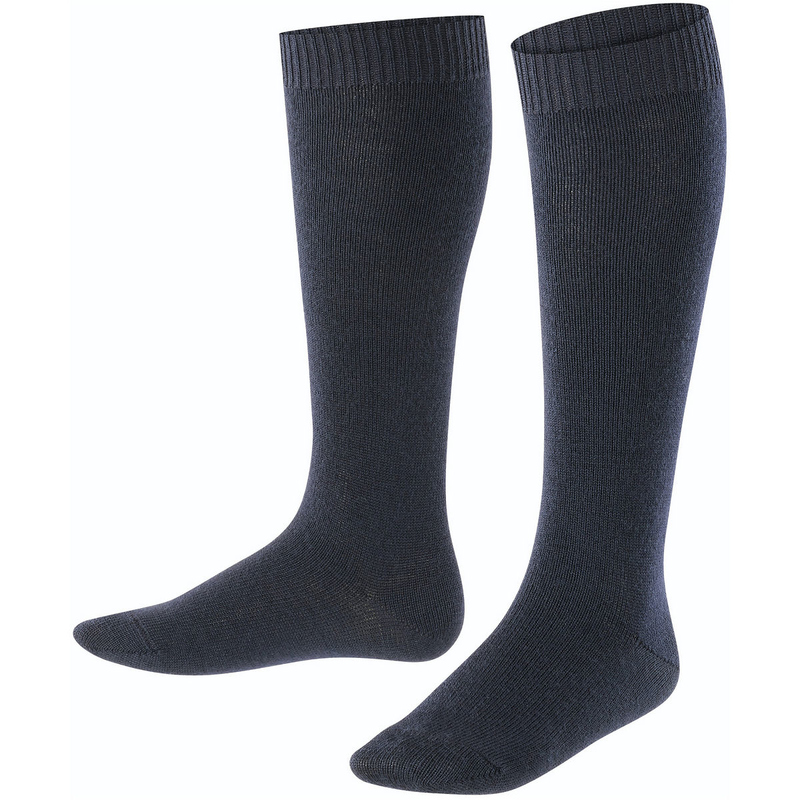 FALKE Comfort Wool Kniestrümpfe aus Wolle Kinder darkmarine 31-34