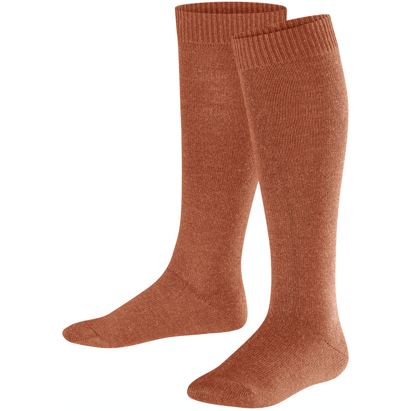 FALKE Comfort Wool Kniestrümpfe aus Wolle Kinder terracotta 23-26