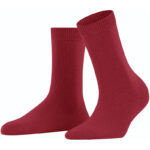 FALKE Cosy Wool Socken Damen scarlet 35-38