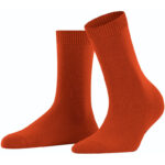 FALKE Cosy Wool Socken Damen ziegel 35-38