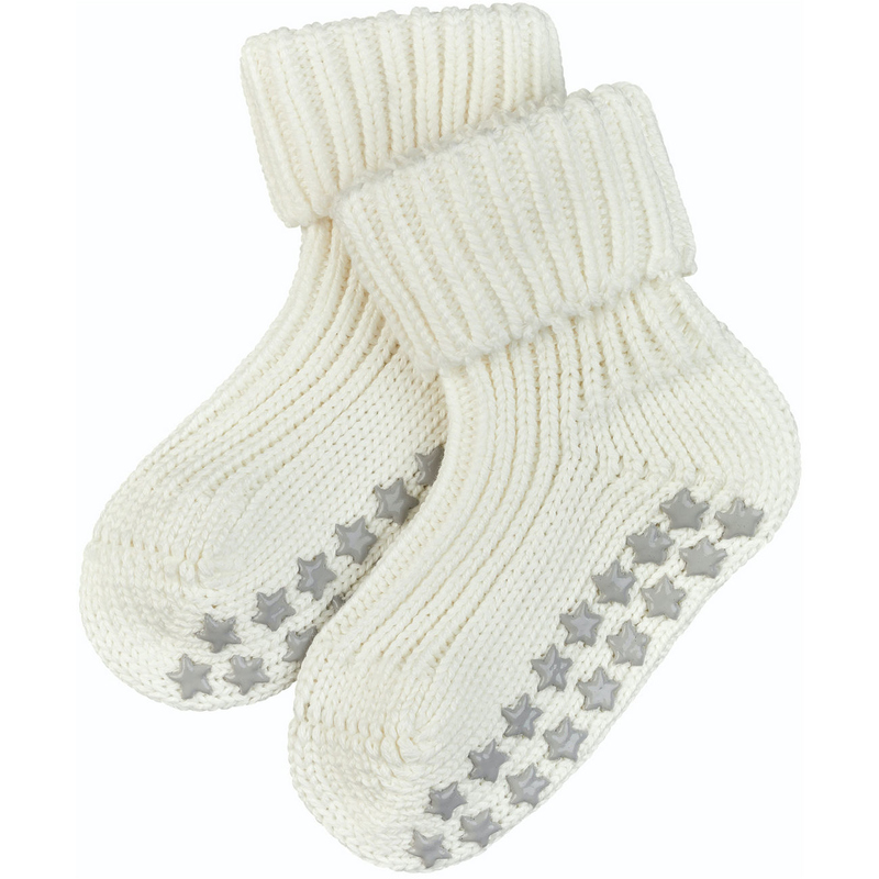 FALKE Cotton Catspads Baby-Stoppersocken off-white 74/80