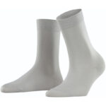 FALKE Cotton Touch Socken Damen silver 35-38