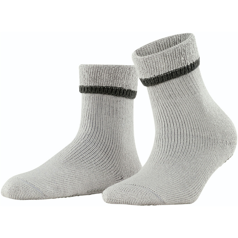 FALKE Cuddle Pads Socken Damen silver 39-42