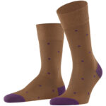 FALKE Dot Socken Herren tawny 43-46