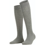 FALKE Family Kniestrümpfe Damen greymix 35-38