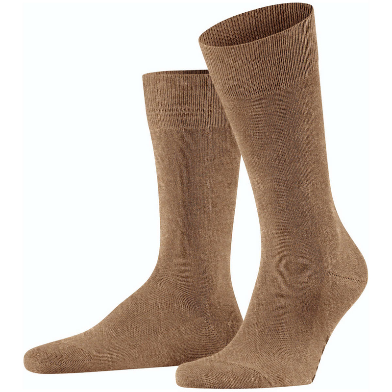 FALKE Family Socken Herren nutmeg mel 39-42