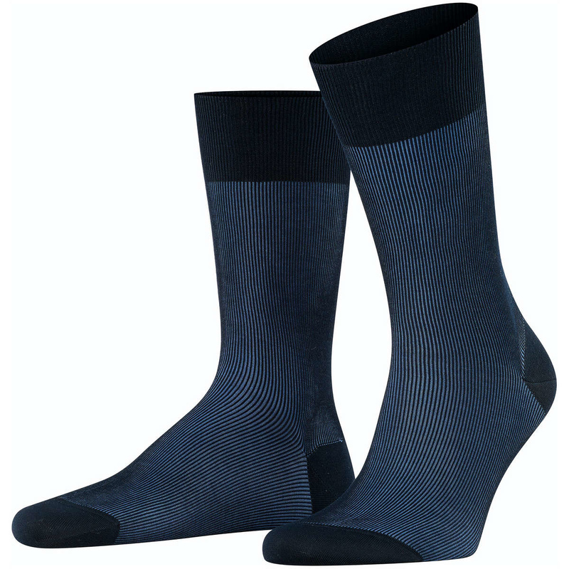 FALKE Fine Shadow Socken Herren dark navy 45-46