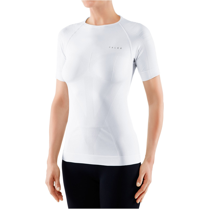 FALKE Funktionsshirt kurzarm Warm Damen white S