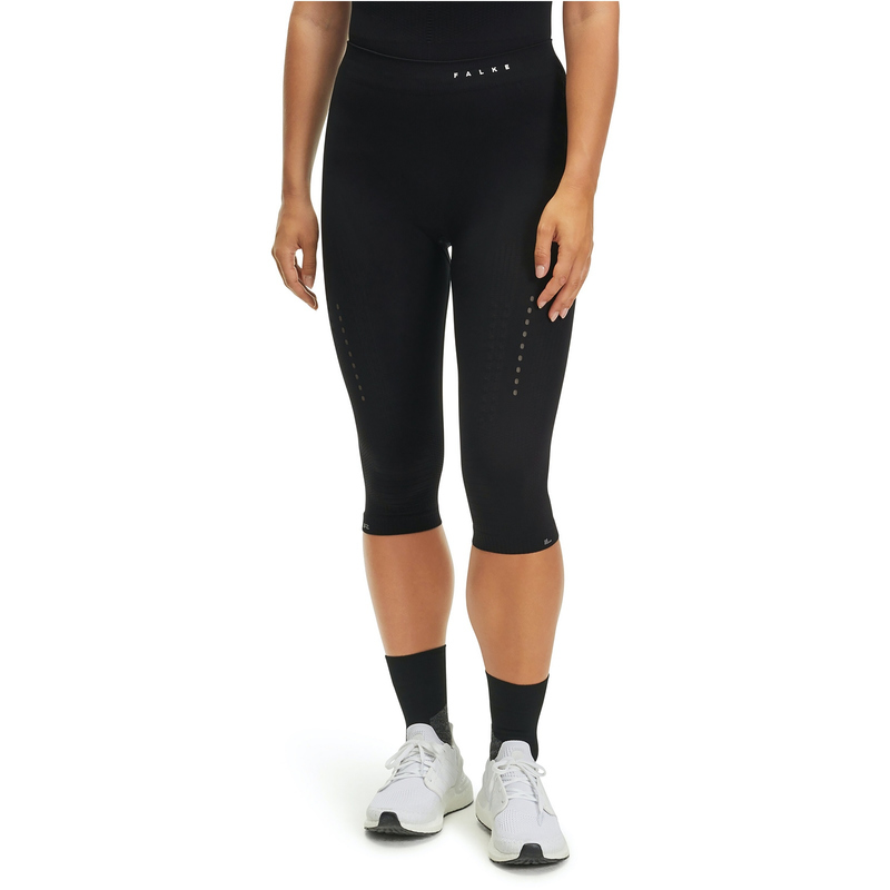 FALKE Impulse 3/4 Lauftights Damen 3000 – black M