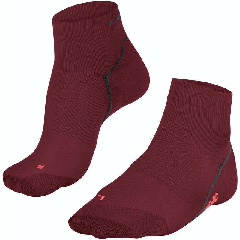 FALKE Impulse Low-Cut Fahrradsocken 8117 – merlot 39-41