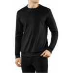 FALKE Langarmshirt Herren black XXL