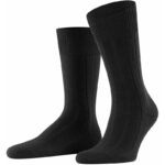 FALKE Lhasa Rib Socken Herren black 47-50