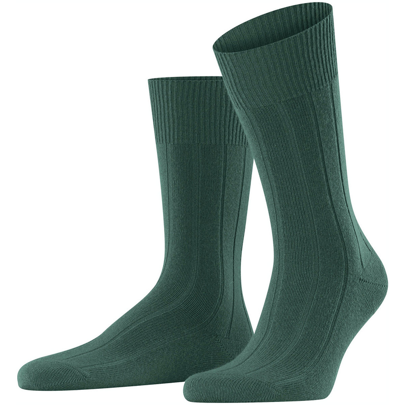 FALKE Lhasa Rib Socken Herren hunter green 39-42