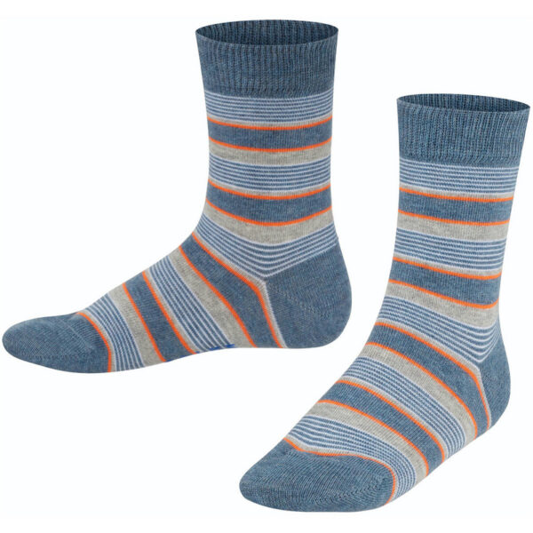 FALKE Mixed Stripe Kindersocken light denim 35-38 Hersteller: Falke Bestellnummer: