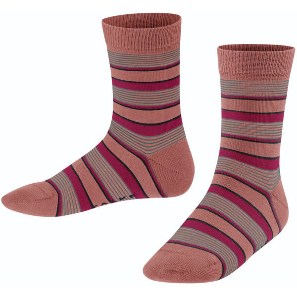 FALKE Mixed Stripe Kindersocken wild rose 39-42 Hersteller: Falke Bestellnummer: