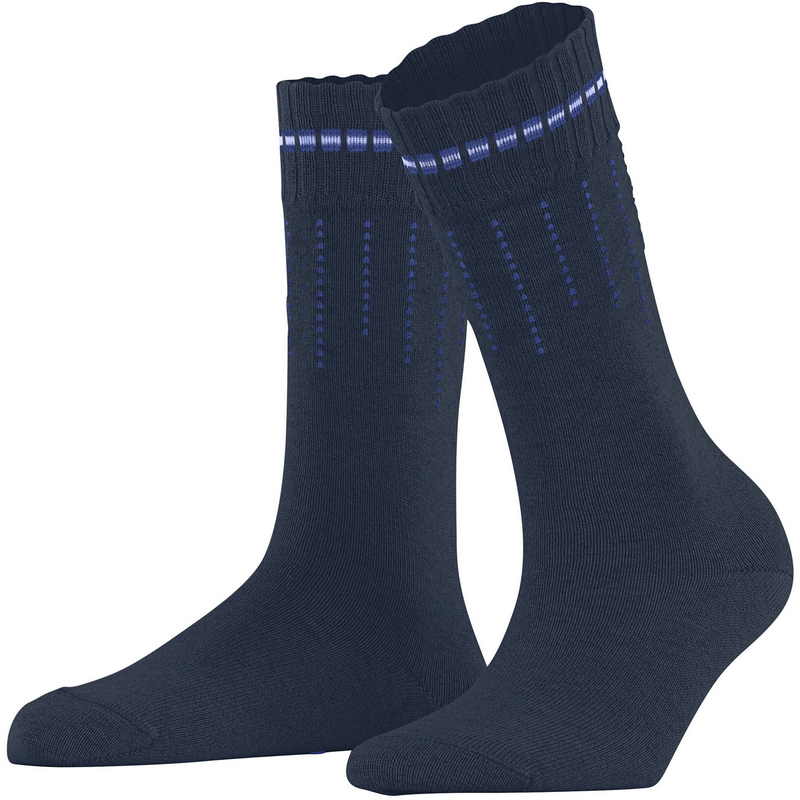 FALKE Neon Knit Socken Damen space blue 39-42