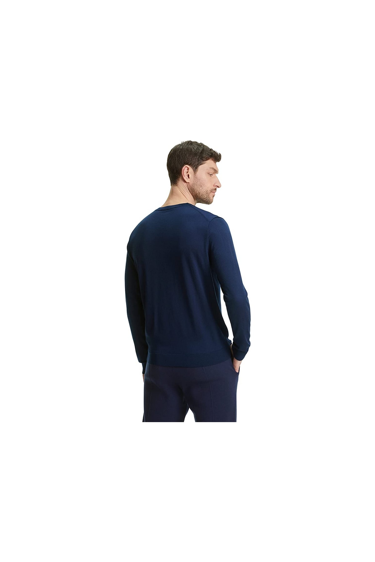 FALKE Pullover Blau Regular Fit für Herren – 2XL