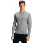 FALKE Pullover Herren light greymel. S