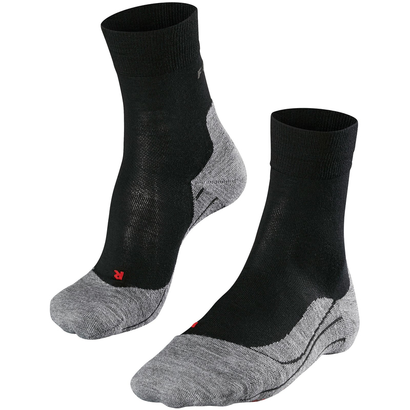 FALKE RU4 Wool Laufsocken Damen black/mix 37-38