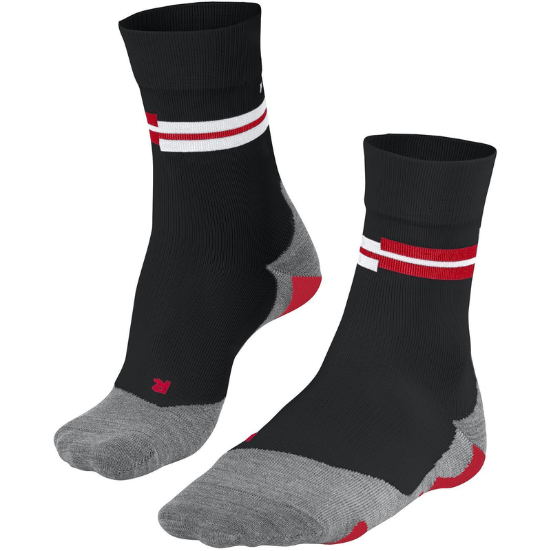 FALKE RU5 Laufsocken Herren black/flames 39-41