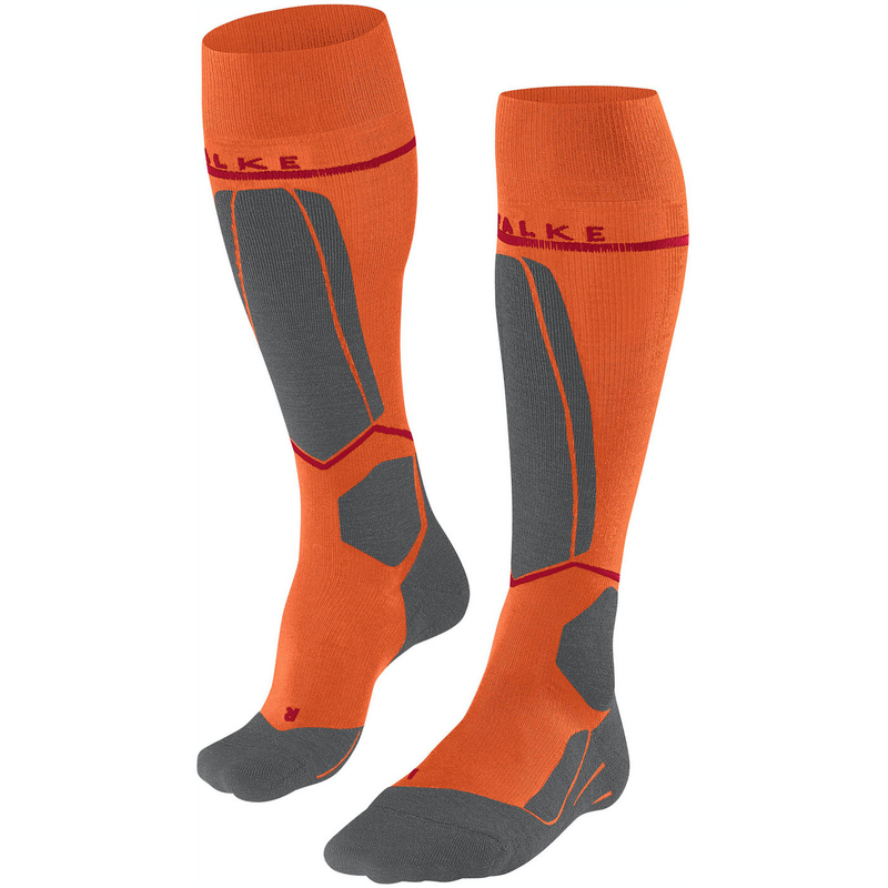 FALKE SK2 Energizing Light Kniestrümpfe Herren flash orange 46-48