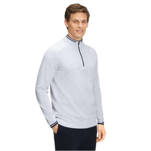 FALKE Strickpullover mit Zipöffnung Herren white melange M Hersteller: Falke Bestellnummer: