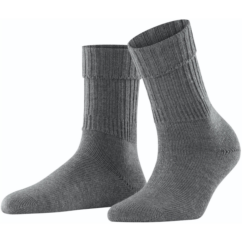 FALKE Striggings Rib Socken Damen dark grey 39-42