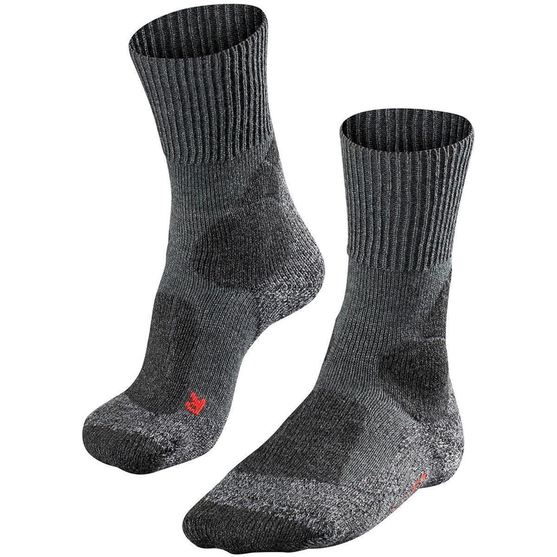 FALKE TK1 Trekkingsocken Damen asphalt melange 37-38